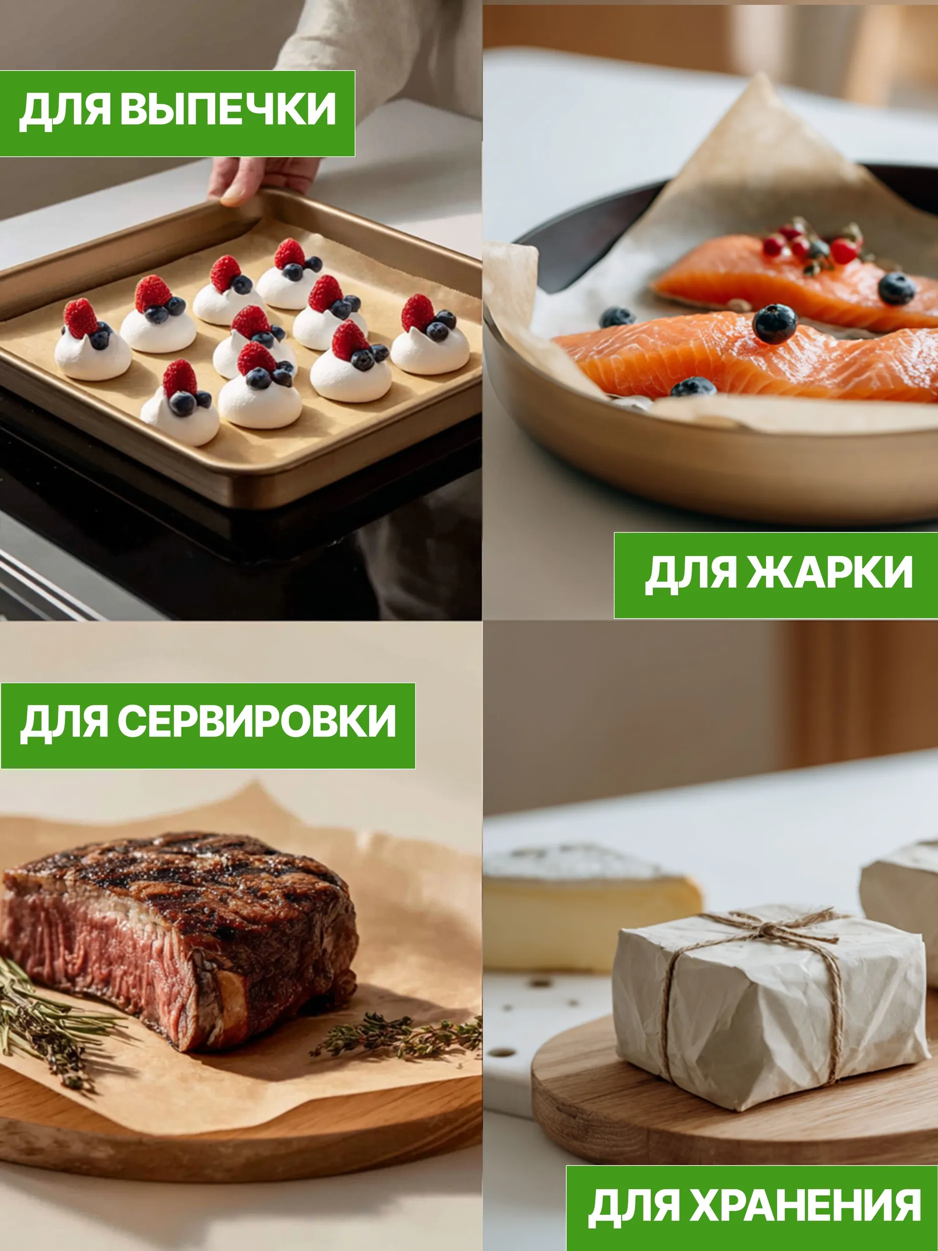 Бумага для выпечки Bakery Line 38см х 50м (белая), т/у — изображение 9